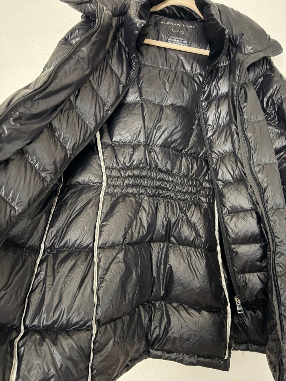 Andrew Marc Down Coat - Picture 5 of 8